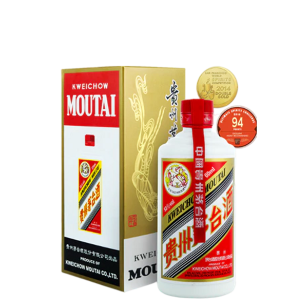 Kweichow Maotai (Moutai) Flying Fairy 2021 500ml + 2 shot glasses 飞天茅台