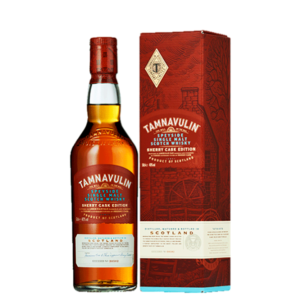 Tamnavulin Speyside Single Malt Sherry Cask Edition 700ml