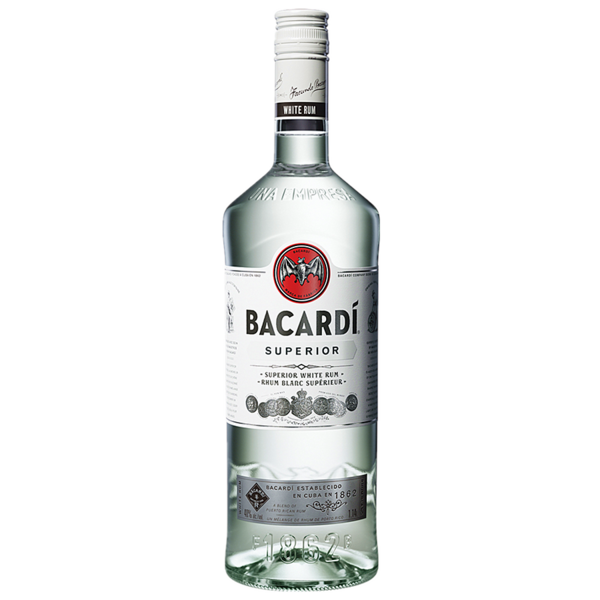 Bacardi White Rum 1L