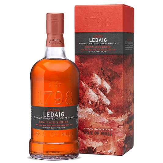 Ledaig Sinclair Rioja Cask Finish Single Malt Scotch Whisky 46.3% 700ml