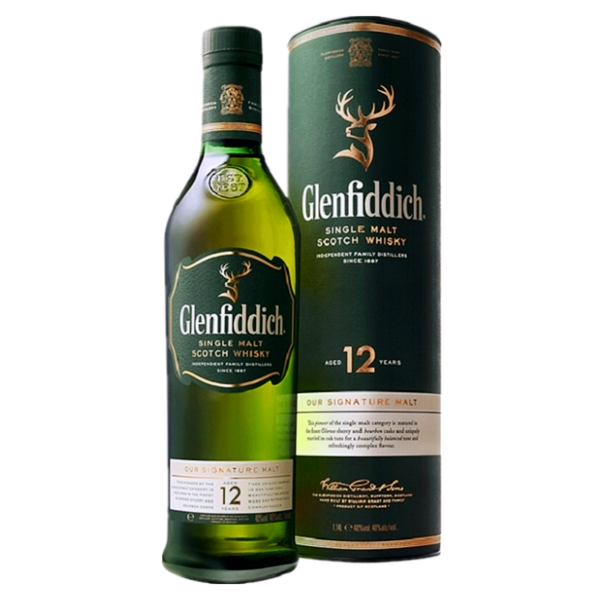 Glenfiddich 12YO Single Malt 1L