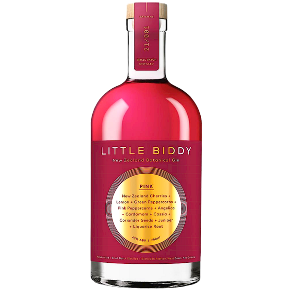 Little Biddy Pink Gin 700ml