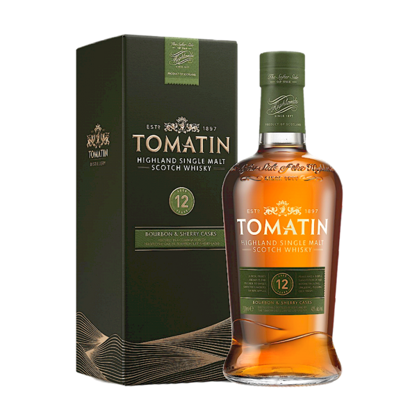 Tomatin 12YO Bourbon & Sherry Cask 700ml