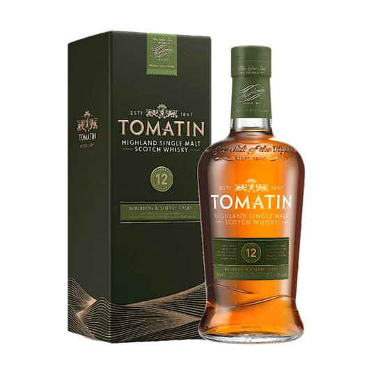 Tomatin 12YO Bourbon & Sherry Cask 700ml