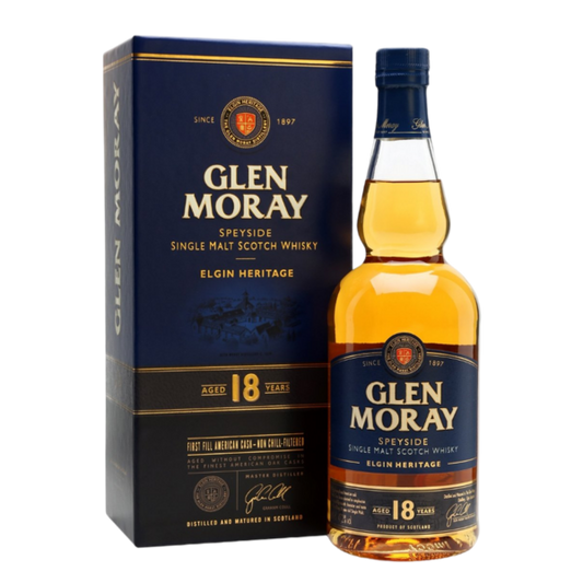 Glen Moray 18YO Speyside Single Malt 700ml