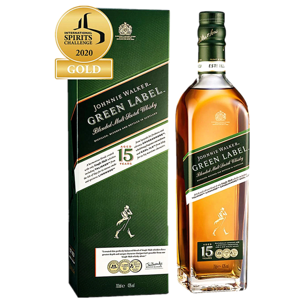 Johnnie Walker Green Label 15YO 700ml.