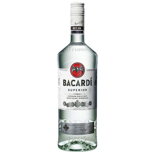 Bacardi White Rum  1L