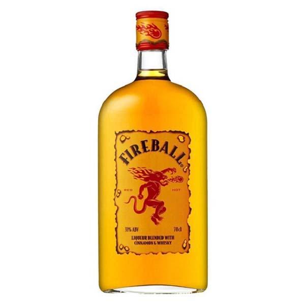 Fireball Liqueur Blended with Cinnamon & Whisky 700ml