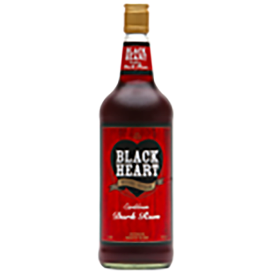 Black Heart Dark Rum 1 Litre